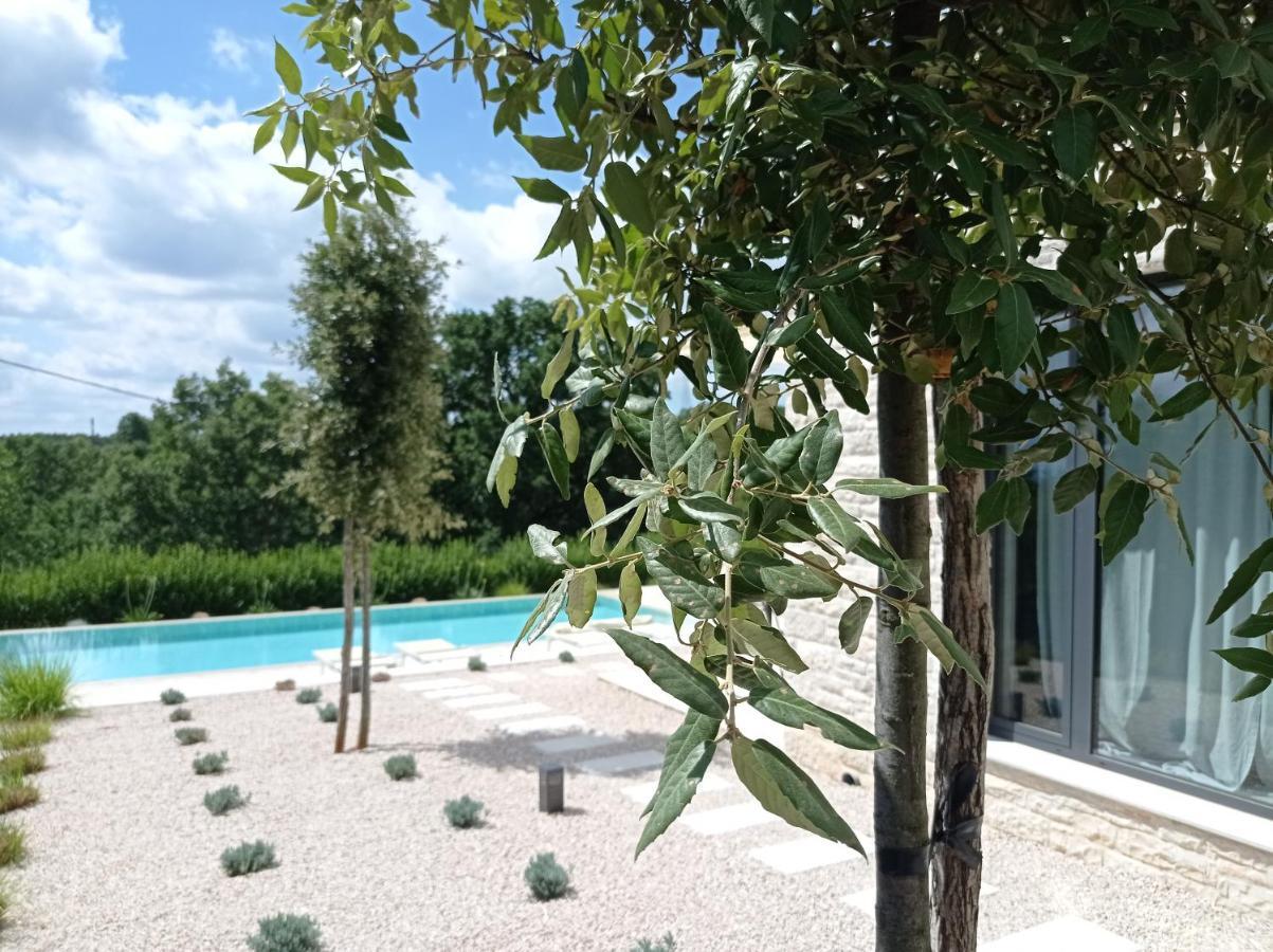 Вилла Terra Histria - Boutique Stone House Oprtalj Экстерьер фото